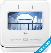 MDC17P4CWW Portable Countertop Mini 5L Built-In Water Tank, Baby Care, No Hookup