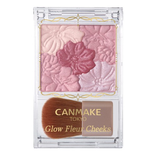 Canmake Glow Fleur Cheeks japan sealed blush - Picture 9 of 11