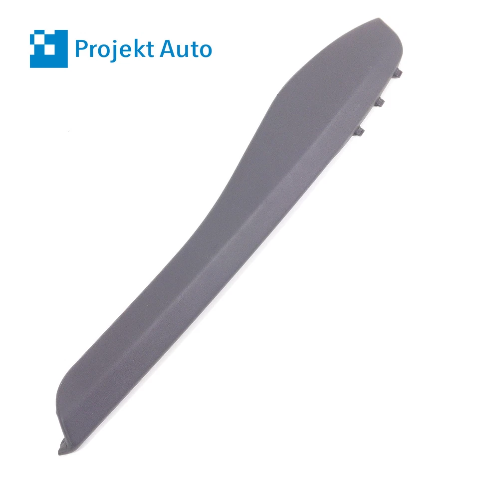 09-15 OEM BMW consola central izquierda embellecedor negro napa serie 7 F01 F02 F04 Foto 3 de 4