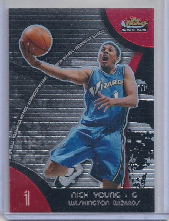 Nick Young #79 Basketball Cards 2007 Finest trading card — raw and PSA graded price guide