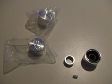 3 x Drehknopf mit Zeiger Aluminium (Ø x H) 20 mm x 12 mm von Mentor