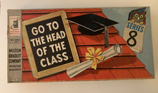 Vintage Go To The Head Of The Class Board Game Milton Bradley 1957 Series 8