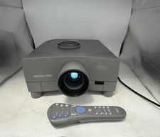 NEC MultiSync MT800 TFT LCD Projector Powers On W/Remote , Cables And Carry Bag