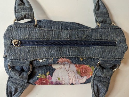 Disney Eeyore Womens Teen Girl Small Blue Purse Winnie The Pooh - Picture 10 of 17