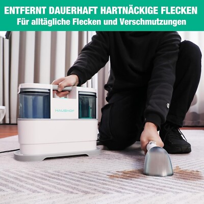 HAUSHOF 450W Waschsauger Teppichreiniger Polsterreiniger 1,5L Wassersauger
