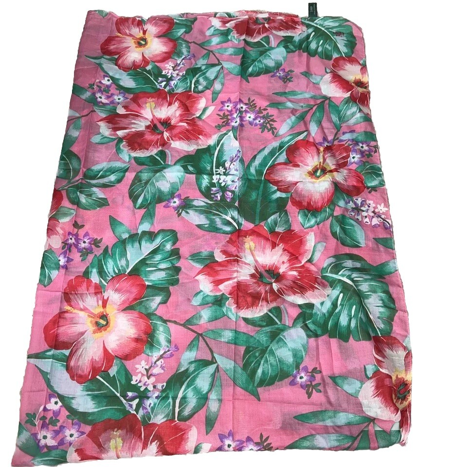 Lauren Ralph Lauren Beautiful Floral Scarf-RN 26128 Vintage