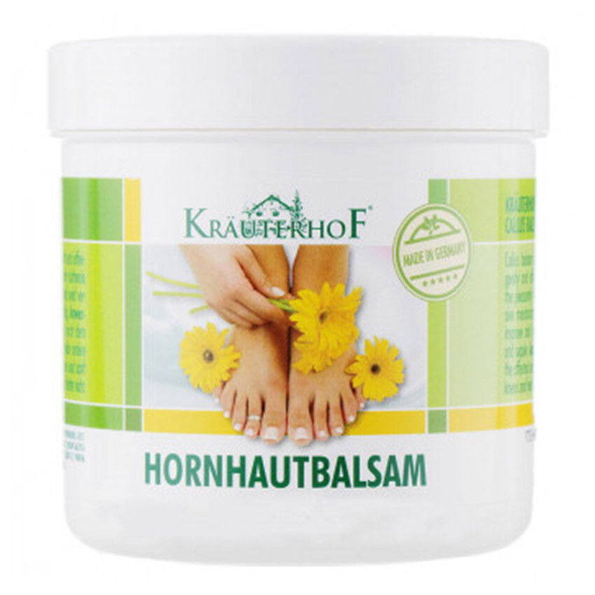 Krauterhof Balsamo Emolliente 250 ml per Calli e Duroni Piedi Gomiti Ginocchia