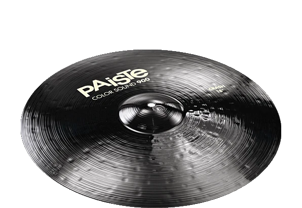 Paiste top black cymbals
