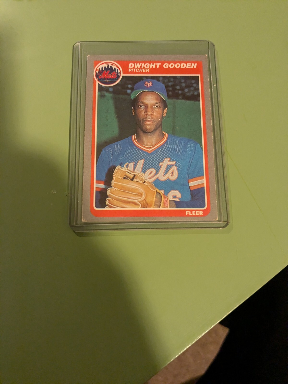 1985 Fleer - #82 Dwight Gooden (RC)