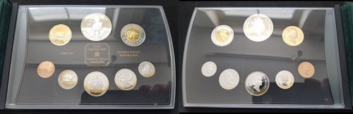 Kanada KMS 1998 1 Cent -2 Dollar im Etui Royal Canadian Mint PP SP126120