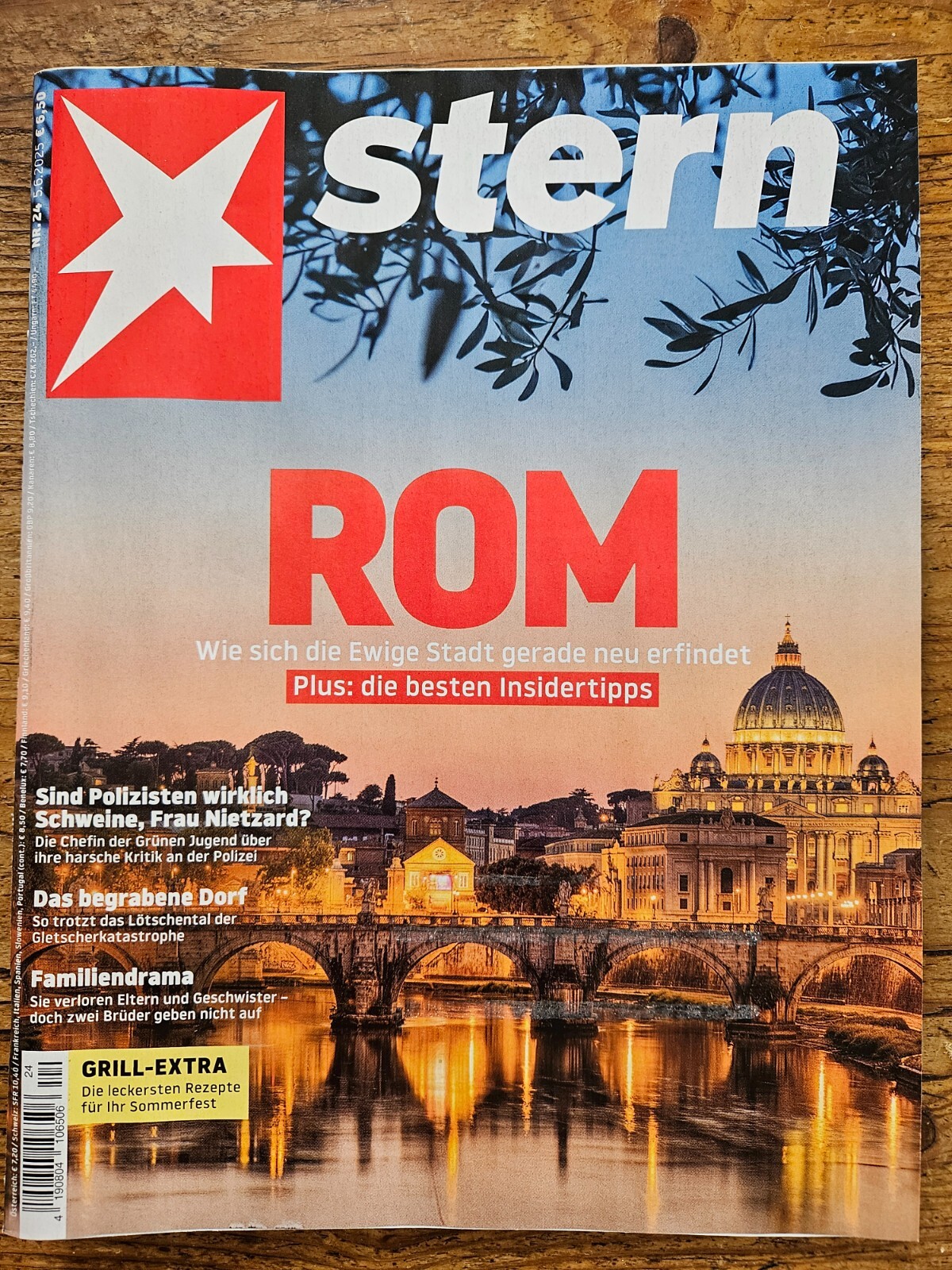 STERN Zeitschrift AKTUELLE AUSGABE Nr. 24 05.06.2025 ROM