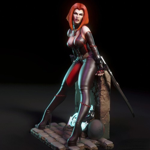Sexy Vampire Girl Resin Figure