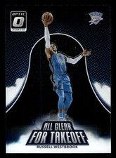 2017-18 Donruss Optic Russell Westbrook All Clear For Takeoff #11