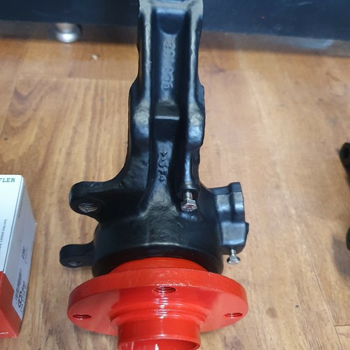 Audi 80 B4 Radlagergehäuse Vorne Links + Rechts 8A0407258A 8A0407257A M14 - Picture 6 of 12