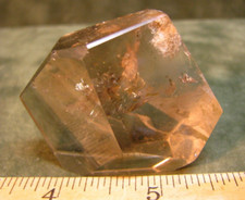 86g 1.8in x 1.7in x 1in CUT & POLISHED QUARTZ CRYSTAL LIANYUNGANG CHINA #218