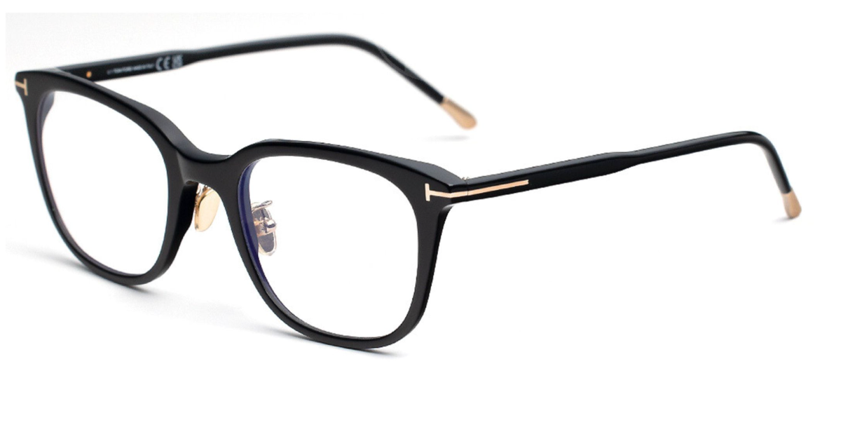 New TOM FORD Eyeglasses TF 5776-D-B 001 53-22 145 Black Frames