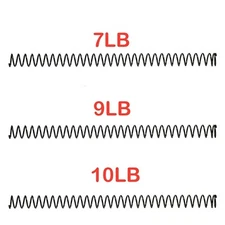 1911 lot 3X recoil spring kit, government size, 7LB, 9LB, 10LB, 1911 springs