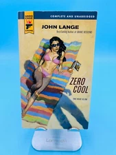 *LIKE NEW*  Zero Cool by John Lange (2008, Hard Case Crime)