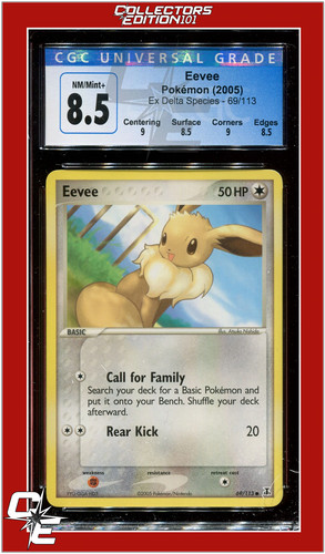 Eevee graded CGC 8.5 for sale on eBay