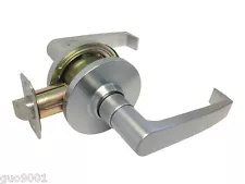 Passage Satin Chrome Grade 2 Commercial  Door Lock Lever left right hand Lockset