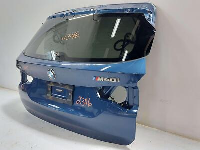 18-21 BMW X3 G01 M40I TRUNK LID LIFTGATE W/ BACK UP CAMERA & GLASS