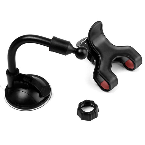 Stand Supporto Universale Pinza Vetro da Ventosa Braccio Auto per Cellulare GPS - Zdjęcie 2 z 5