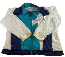 Vintage 90s Adidas Full Zip Windbreaker Track Jacket Insulated Size XXL