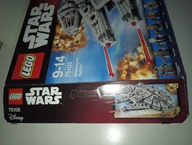 LEGO Star Wars Millennium Falcon - 75105 Mounted