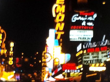 8mm Film Las Vegas Neon 1950s Home Movie Casinos Stardust Mint Fremont Horseshoe