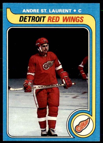 1979-80 Topps Andre St. Laurent / Detroit Red Wings #73 | eBay