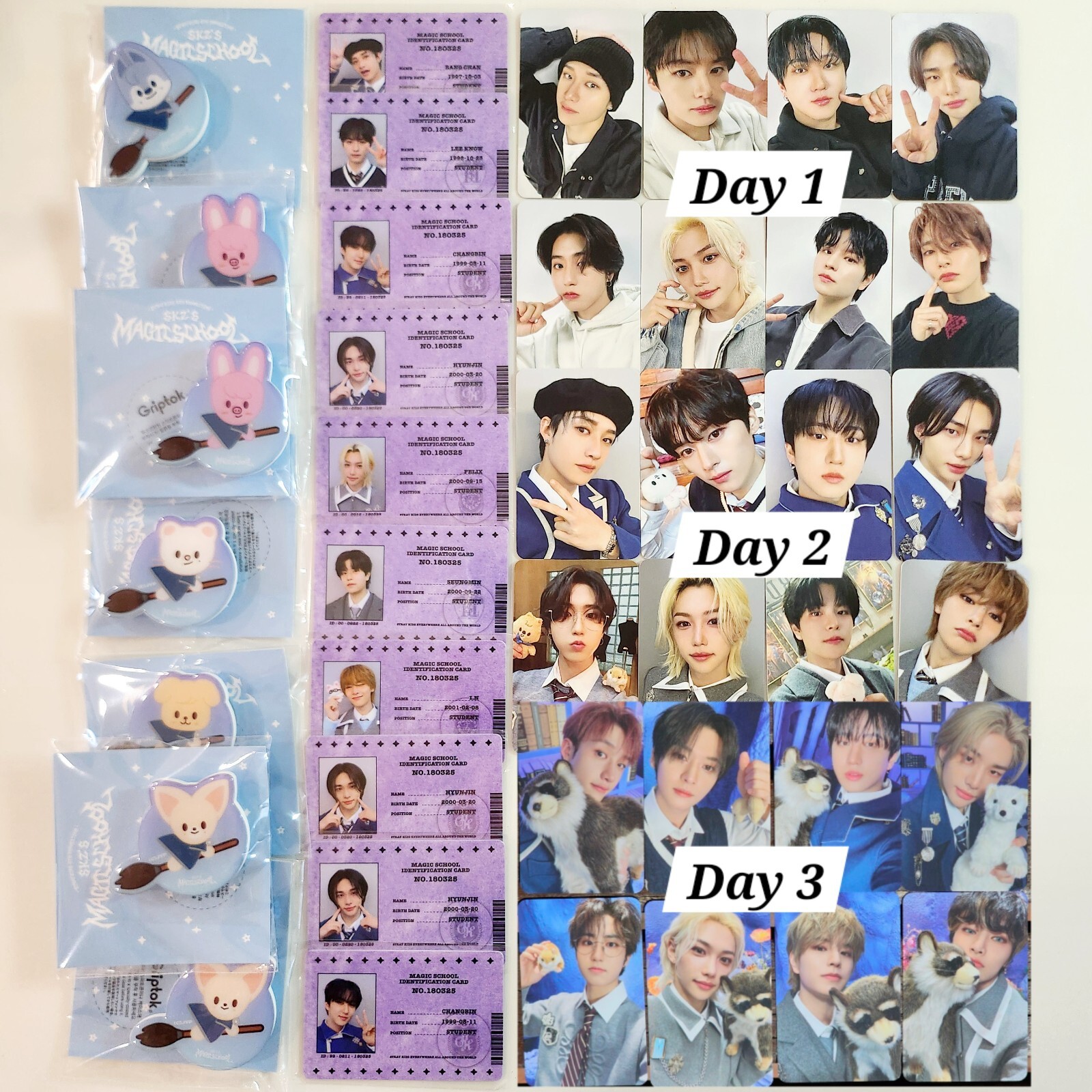 [ON HAND]STRAY KIDS MAGIC SCHOOL FANMEETING STAY ZONE 3/29,30,31 OFFICIAL PC