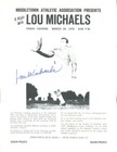 Lou Michaels Signed Magazine Page Photo Autographed Baltimore Colts 55354