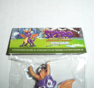 Spyro Reignited Trilogy Key Chain Promotional Item Promo NEW The Dragon  Keychain