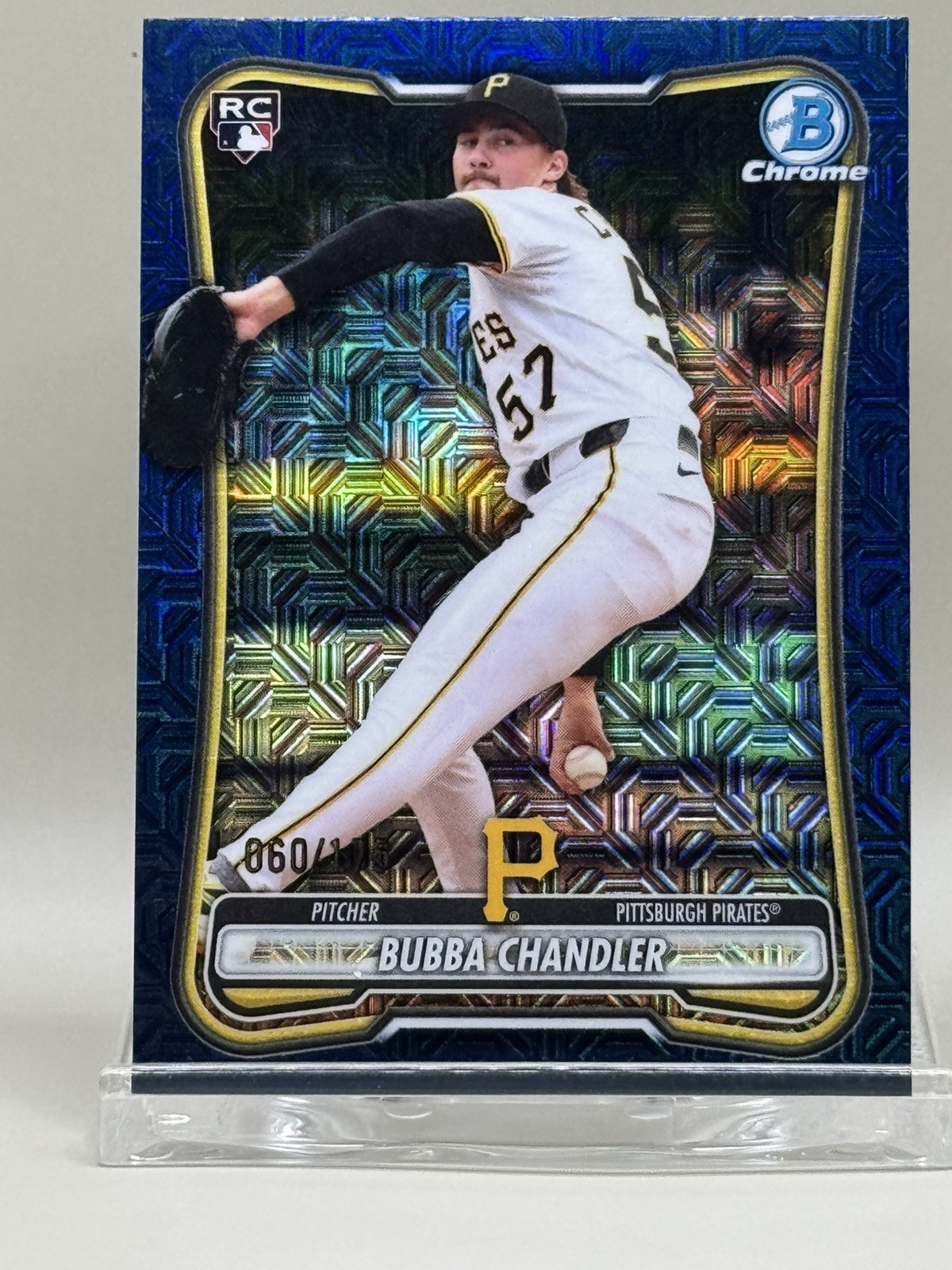 2026 Bowman Chrome Mojo - Bubba Chandler RC Navy Blue /175