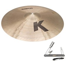 Zildjian K2820 20 Inch K Paper Thin Crash Cymbal - Traditional Finish with ZKEY