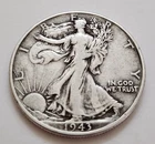 1943 Walking Liberty Half Dollar 90% Silver 50c            (X022)