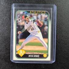 2024 Topps Update Series Mitch Spence Rookie #US28 Vintage Stock Parallel #'d/99