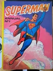 Superman No 1 Vintage Annual Hardback Book National Periodical (DC Comics) 1972