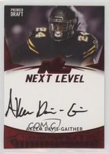 2020 Sage Hit Next Level Auto Red Akeem Davis-Gaither #NL-ADG Auto 2d8