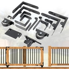 Heavy Duty Sliding Gate Kit - Includes Latch  Manual Universal Hardware for ...
