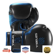 Sanabul Essential Gel Boxing Gloves for Men & Women, Kickboxing MMA, Muay Thai G