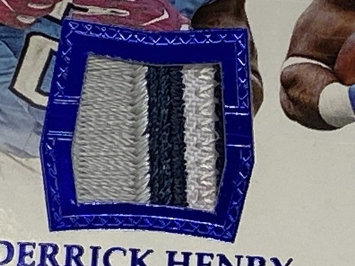 2016 Flawless EZEKIEL Elliott DERRICK HENRY RC ROOKIE PATCH SP #3/5 - Picture 4 of 16