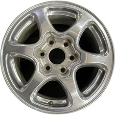 GMC Polished Sierra 1500 Classic Yukon Wheel 17x7.5 2001-2007 Rim OEM 5132