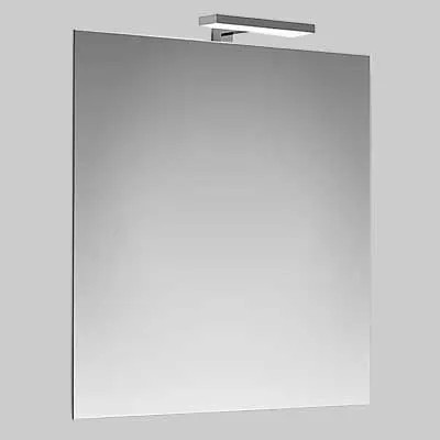 SPECCHIO A FILO VENEZIA CON LAMPADA LED - Cm 60 x 80