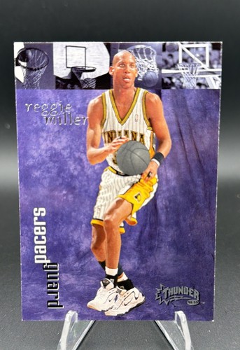 Reggie Miller #6 1998 Skybox Thunder card