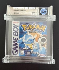Pokemon Blue Version Nintendo Game Boy WATA 6.0 B+ Sealed PSA New CGC Rattata