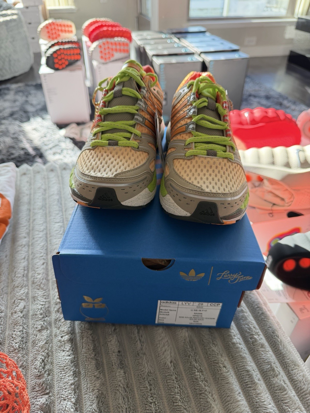 Larry June Friends And Family Adidas Adistar Control 5 Size 6.5 thumbnail 2