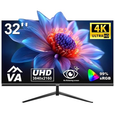 Gawfolk 32 Zoll 4K Monitor VA Panel 60Hz 16:9 HDMI