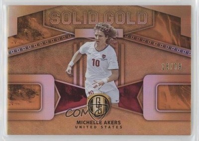 2019-20 Panini Gold Standard Solid Gold AU 16/79 Michelle Akers #SG-17 1i8