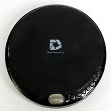 Deluxe Products DP-PCD-001 Portable CD Player - Black Tested- Works
